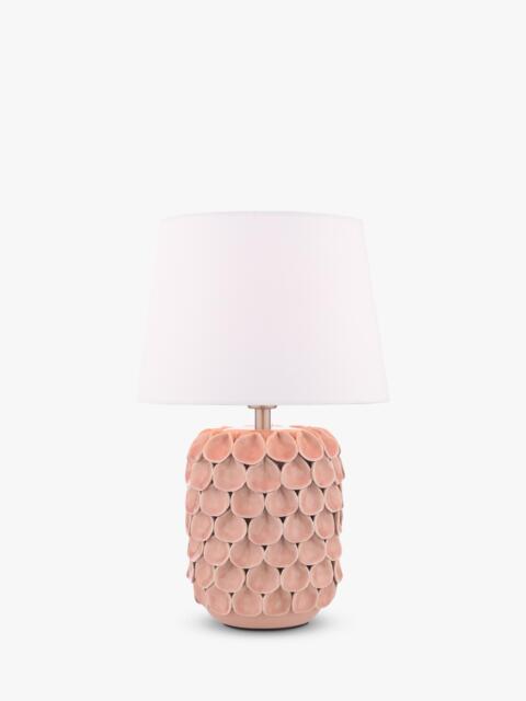 Laura Ashley Marwick Ceramic Table Lamp, Pink - image 1