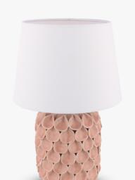 Laura Ashley Marwick Ceramic Table Lamp, Pink - thumbnail 5