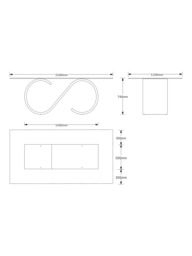 Tom Schneider Swirl Dining Table - thumbnail 4