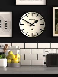Newgate Clocks Number Three Railway Wall Clock, 37cm - thumbnail 3