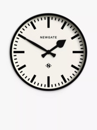 Newgate Clocks Number Three Railway Wall Clock, 37cm - thumbnail 1