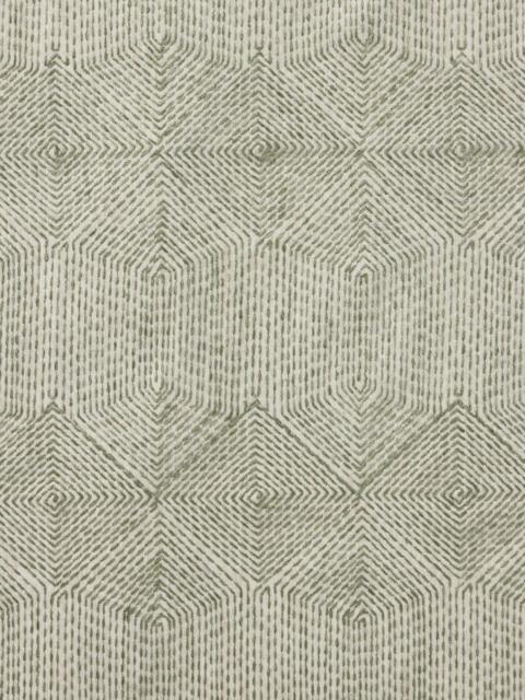 John Lewis Flax Made to Measure Curtains or Roman Blind, Myrtle Green - image 1