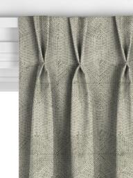 John Lewis Flax Made to Measure Curtains or Roman Blind, Myrtle Green - thumbnail 5