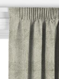 John Lewis Flax Made to Measure Curtains or Roman Blind, Myrtle Green - thumbnail 3