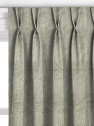 John Lewis Flax Made to Measure Curtains or Roman Blind, Myrtle Green - thumbnail 4