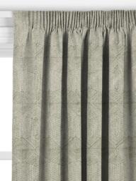 John Lewis Flax Made to Measure Curtains or Roman Blind, Myrtle Green - thumbnail 2