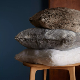 John Lewis Faux Fur Cushion - thumbnail 2