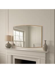 Yearn Aurelia Wood Frame Wall Mirror, 80 x 120cm, Gold - thumbnail 2