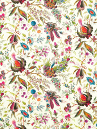 Harlequin x Sophie Robinson Wonderland Made to Measure Curtains or Roman Blind, Spinel/Peridot/Pearl - thumbnail 1