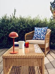John Lewis Harbour Weave Garden Lounge Chair, Natural - thumbnail 2