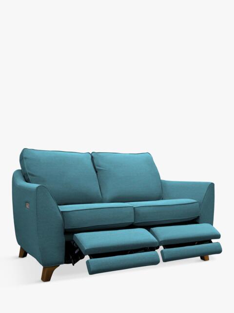 G Plan Vintage The Sixty Eight Small 2 Seater Sofa with Double Footrest Mechanism - image 1