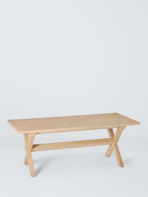 John Lewis Lynton Extending Dining Table, Natural - image 1