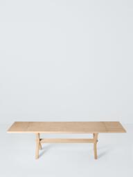John Lewis Lynton Extending Dining Table, Natural - thumbnail 5