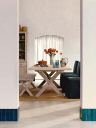 John Lewis Lynton Extending Dining Table, Natural - thumbnail 2