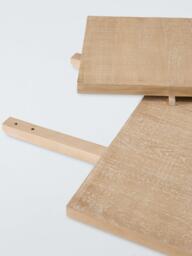 John Lewis Lynton Extending Dining Table, Natural - thumbnail 6