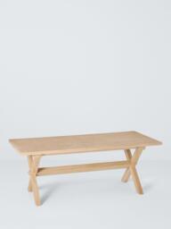 John Lewis Lynton Extending Dining Table, Natural - thumbnail 1