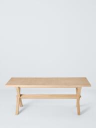 John Lewis Lynton Extending Dining Table, Natural - thumbnail 3
