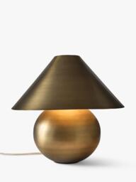 West Elm Wickham Table Lamp, Antique Brass - thumbnail 1