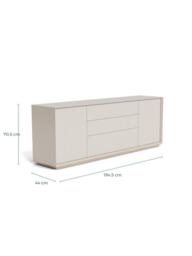 The Conran Shop Pillar Sideboard, Stone - thumbnail 3