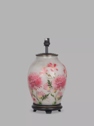 Jenny Worrall Dahlia Glass Lamp Base, Medium, Natural, H34.5cm
