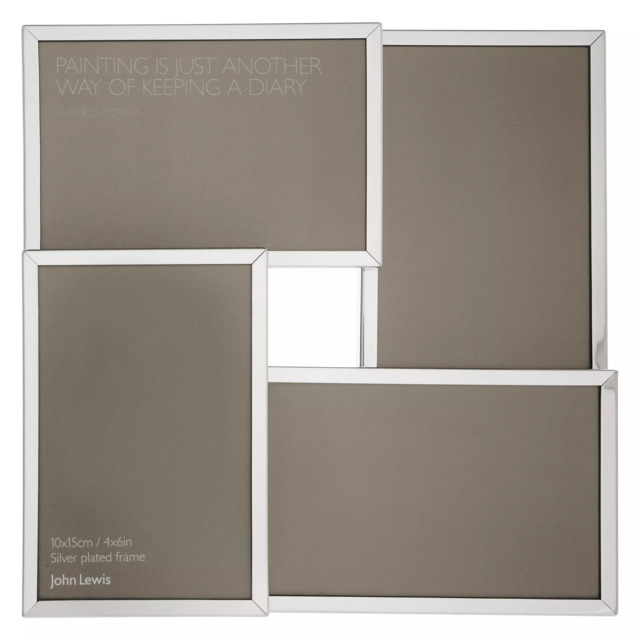 "John Lewis Daya Multi-aperture Photo Frame, 4 Photo, 4 x 6"" (10 x 15cm)" - image 1