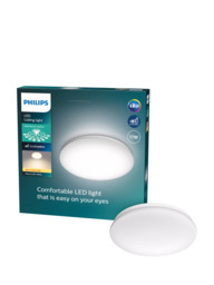 Philips Moire CL200 LED 17W Ceiling Light, White - thumbnail 1