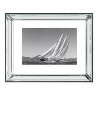 Brookpace Lascelles 'Creole' Framed Print, 40 x 50cm, Black/White