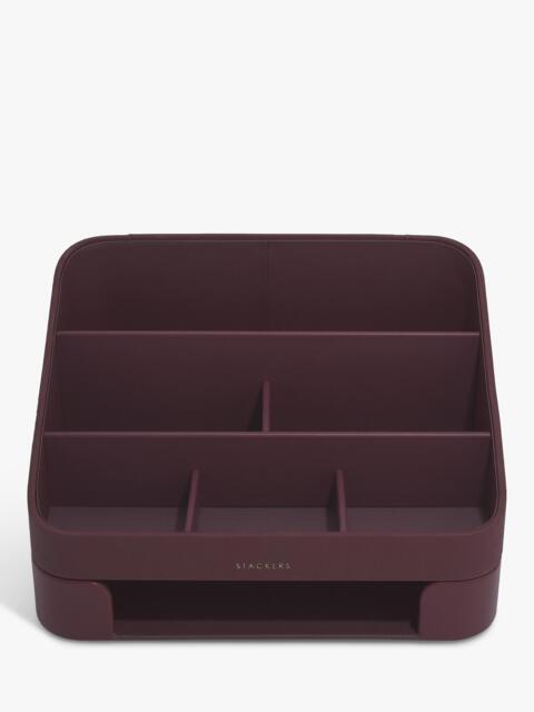 Stackers Desk Caddy with Tray, Garnet - image 1