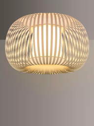 John Lewis Harmony Ribbon Semi Flush Ceiling Light - thumbnail 1