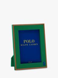 "Ralph Lauren Polo Icon Photo Frame, 5 x 7"" (13 x 18cm), Green/Blue" - thumbnail 1