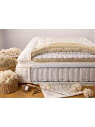John Lewis British Natural Collection Helmsley Wool Pillowtop 7500 Pocket Spring Mattress, Single - thumbnail 2