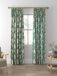 Sanderson Terrariums Made to Measure Curtains or Roman Blind, Eucalyptus - thumbnail 5