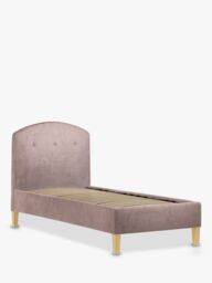 John Lewis Grace Child Compliant Upholstered Bed Frame, Single - thumbnail 1