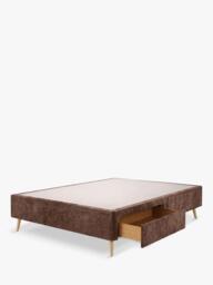 Silentnight Non-Sprung Upholstered  2 Drawer Slimline Divan Base, King Size - thumbnail 2
