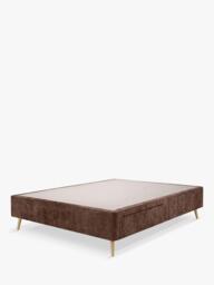 Silentnight Non-Sprung Upholstered  2 Drawer Slimline Divan Base, King Size - thumbnail 1