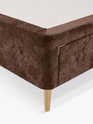 Silentnight Non-Sprung Upholstered  2 Drawer Slimline Divan Base, King Size - thumbnail 4