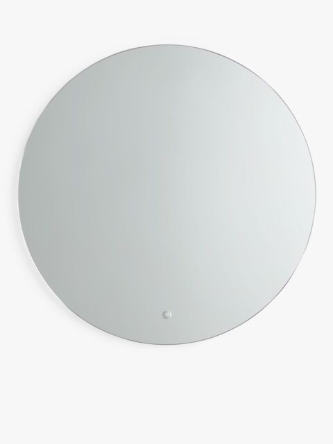 John Lewis Halo Illuminated Round Bathroom Mirror - image 1