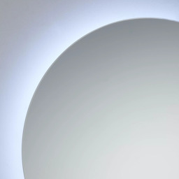 John Lewis Halo Illuminated Round Bathroom Mirror - thumbnail 5