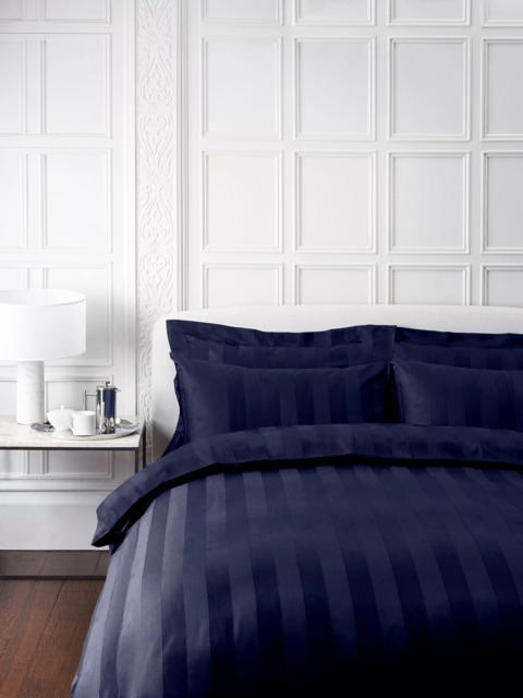 Jasper Conran London 500 Thread Count Satin Stripe Bedding - image 1