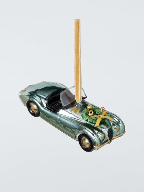 John Lewis The Connoisseur Luxury Convertible Car Bauble, Green - image 1