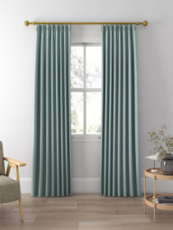 Designers Guild Madrid Made to Measure Curtains or Roman Blind, Celadon - thumbnail 3