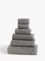 John Lewis Micro-Fresh Ultra Soft Cotton Towels - thumbnail 1