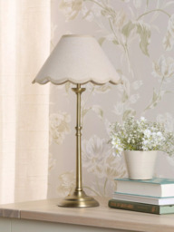 Laura Ashley Cordwell Scallop Table Lamp - thumbnail 2