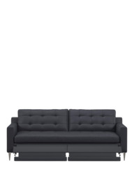 John Lewis Draper II Motion Large 3 Seater Leather Sofa, Metal Leg - thumbnail 5