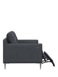 John Lewis Draper II Motion Large 3 Seater Leather Sofa, Metal Leg - thumbnail 3