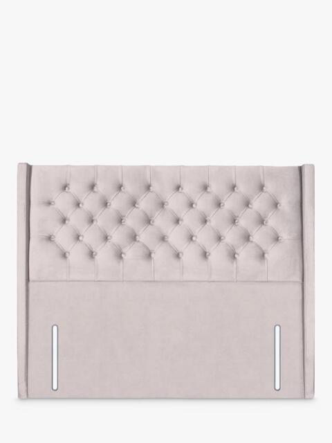 John Lewis Margot Winged Full Depth Upholstered Headboard, Small Double - image 1