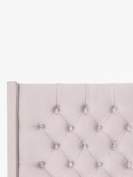 John Lewis Margot Winged Full Depth Upholstered Headboard, Small Double - thumbnail 3
