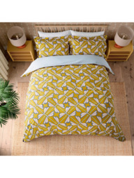 Scion Moon Flights Duvet Cover Set, Mustard - thumbnail 3