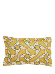 Scion Moon Flights Duvet Cover Set, Mustard - thumbnail 4