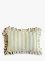 TBCo Stripe 200 Thread Count Cotton Duvet Cover Set, Mint - thumbnail 3